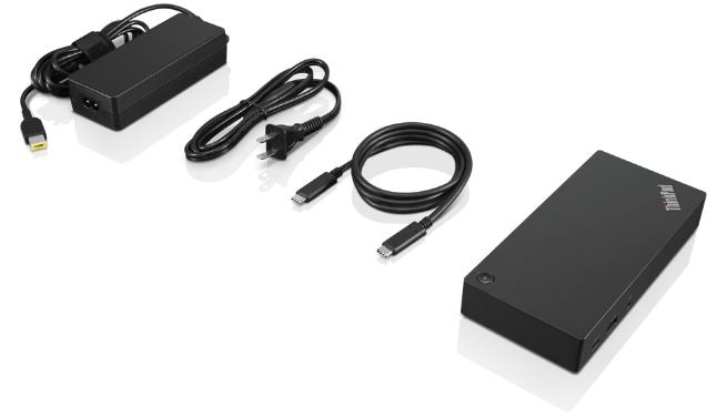 Lenovo 40AS0090IT USB-C Dock Gen 2 – 4K Ultra HD, 90W, Black