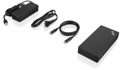 Lenovo 40AS0090IT USB-C Dock Gen 2 – 4K Ultra HD, 90W, Black