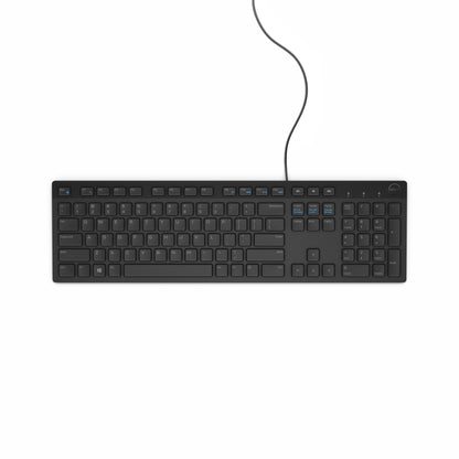 Dell 580-ADHX Keyboard – Norwegian QWERTY USB Wired Black Full-Size