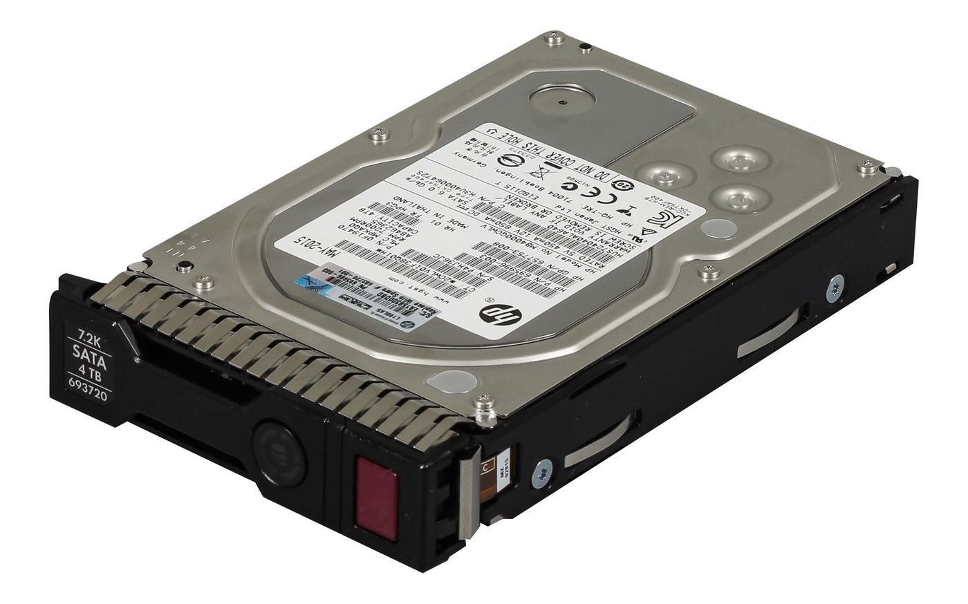 Hewlett Packard Enterprise 693720-001-RFB 4TB 3.5" SATA 7200RPM Internal Hard Drive