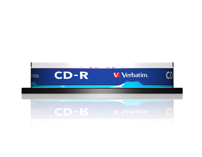 Verbatim 43437 CD-R Extra Protection 700MB 52x 10 Pack – Blank CDs