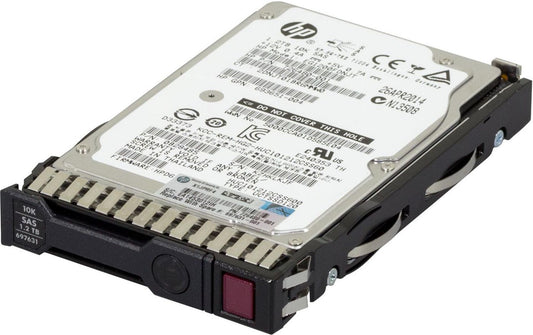Hewlett Packard Enterprise 697631-001 1.2TB SAS 2.5" 10000RPM Enterprise HDD