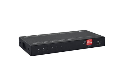 Vivolink VLHDMISP1X4 HDMI Splitter 1x4 – 4K Ultra HD, Metal Housing