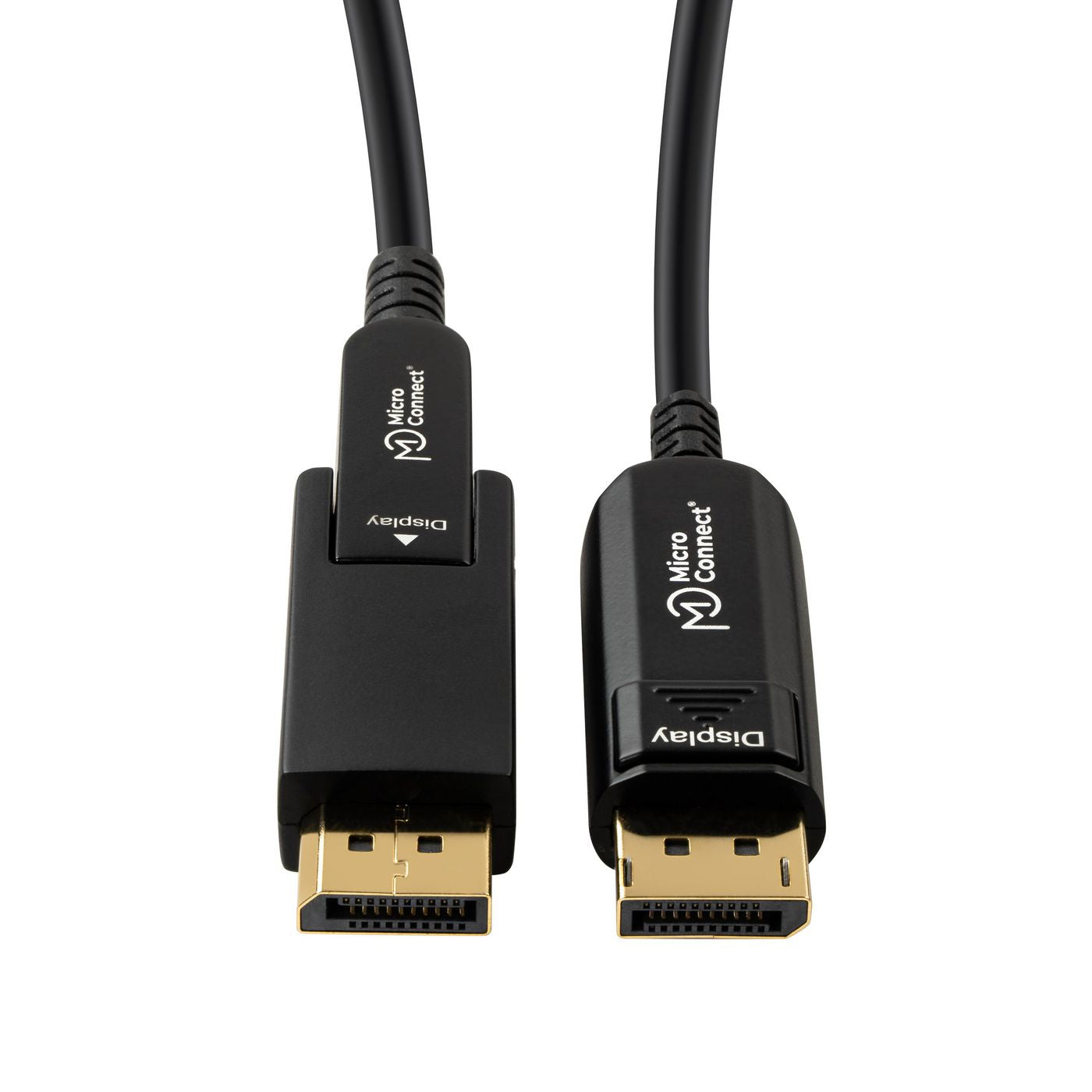 MicroConnect DP-MMG-5000MBV1.4OP DisplayPort Cable 50m 8K 1.4 Fibre Optic Black