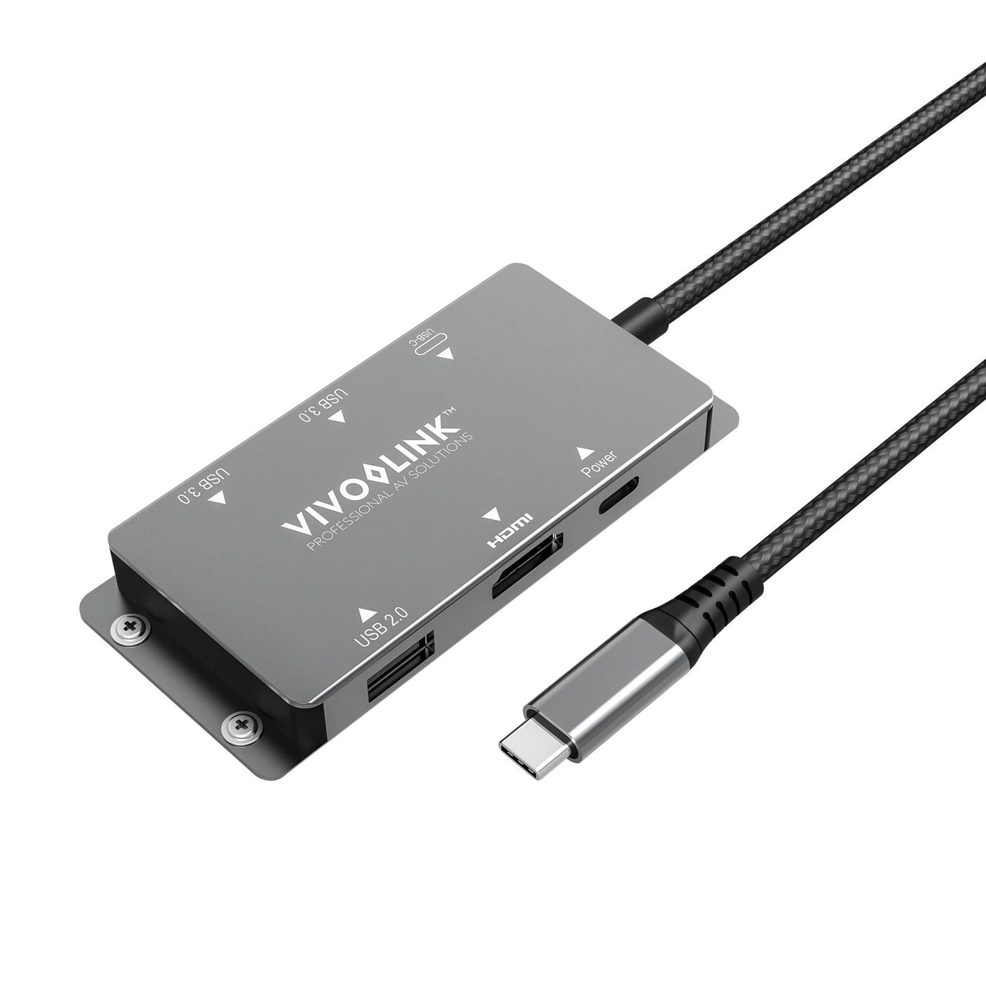 Vivolink VLUSBCHUB USB Graphics Adapter – USB-C Hub 4K HDMI Metal