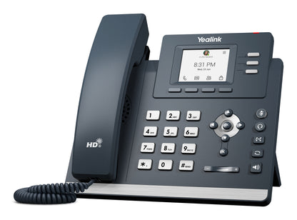 Yealink 1301016 IP Phone MP52 E2 Teams – 2.4" LCD, Gigabit Ethernet, Grey