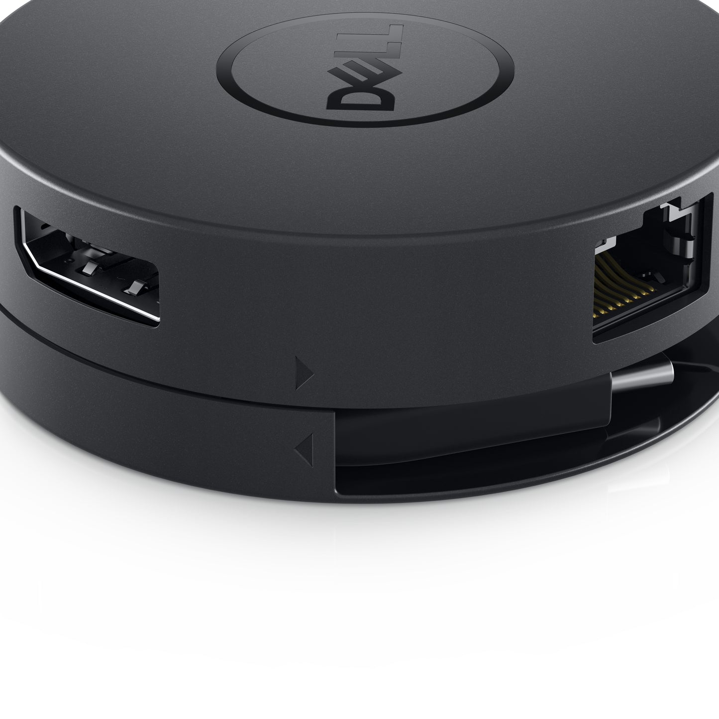 Dell 492-BCJL DA300 USB-C Mobile Adapter – Wired USB 3.2 Gen 2, Black