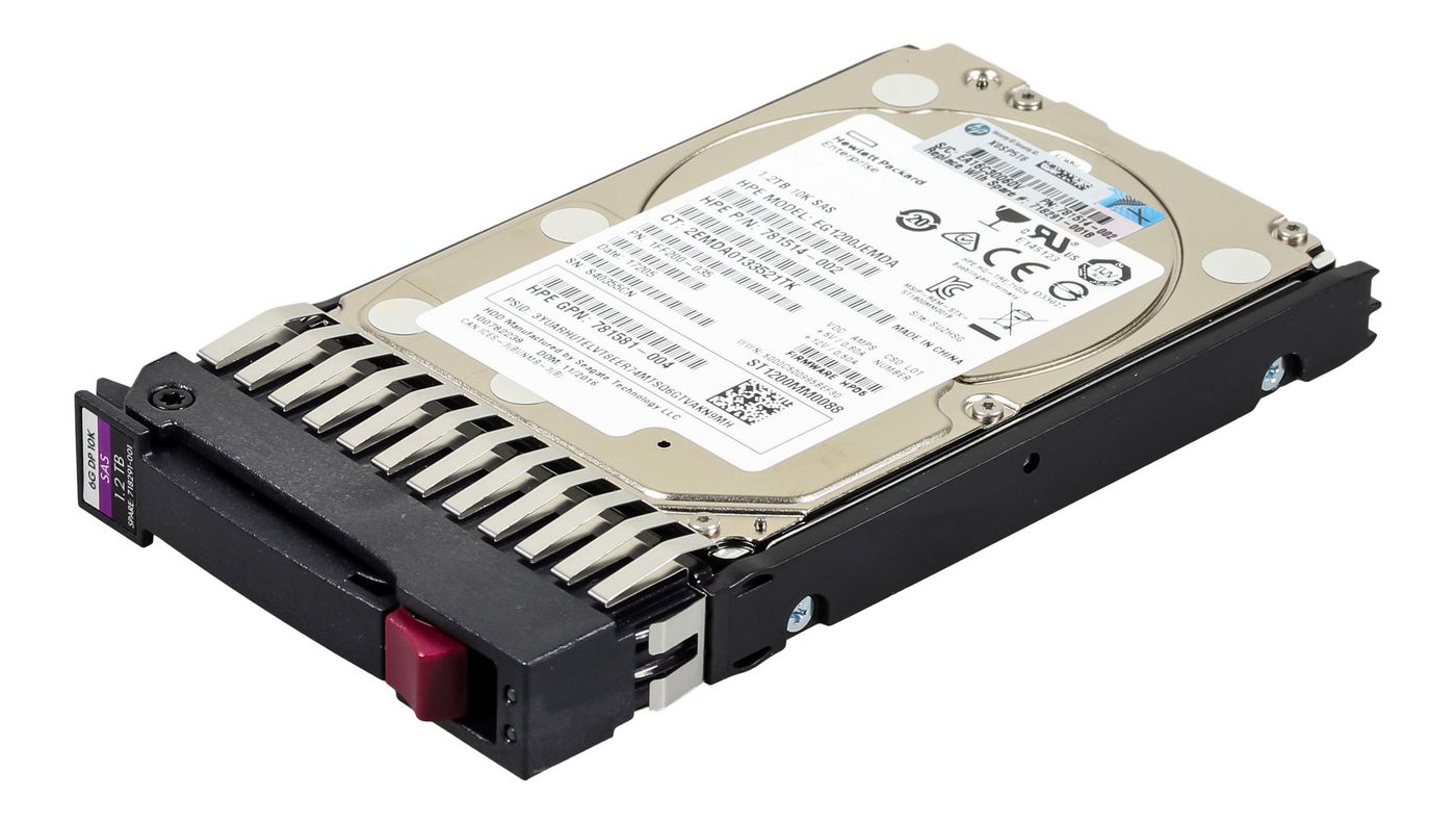 Hewlett Packard Enterprise 718291-001 1.2TB SAS 2.5" 10,000RPM Hot-Plug Hard Drive
