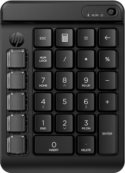 HP 7N7C3AA#ABB Programmable Wireless Keypad – Mechanical, Bluetooth, Black