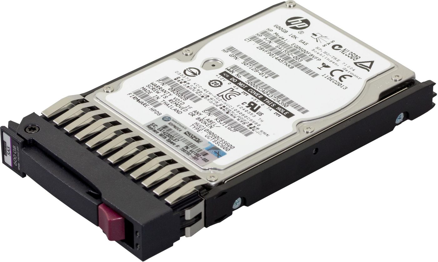 Hewlett Packard Enterprise RP000635315 Internal Hard Drive – 600GB SAS HDD