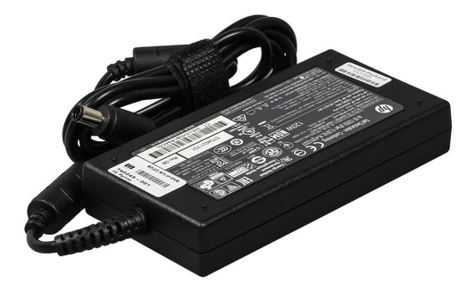 HP 740243-001 120W AC Power Adapter – Indoor 19.5V Black High-Efficiency Power Supply