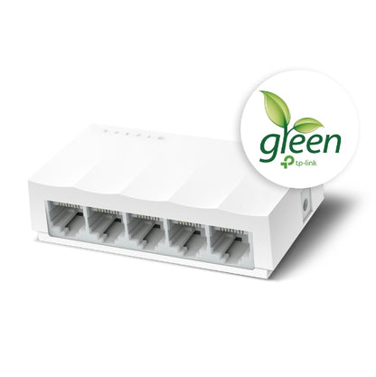 TP-Link LS1005 5-Port Unmanaged Fast Ethernet Network Switch – White