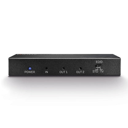 Lindy 38235 2 Port HDMI 2.0 Splitter – 18G, 4K UHD, Metal Housing