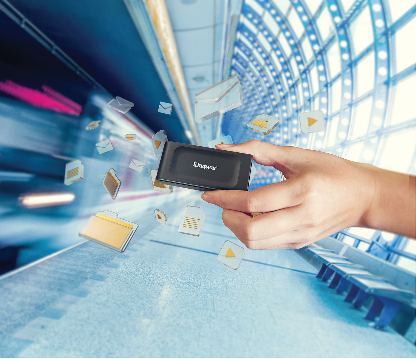Kingston SXS1000/1000G 1TB XS1000 External SSD – USB 3.2 Gen 2 Portable Drive