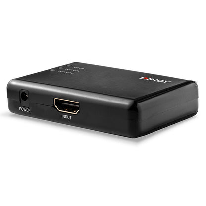 Lindy 38357 2 Port HDMI 10.2G Splitter – Compact 4K Ultra HD, CE Certified
