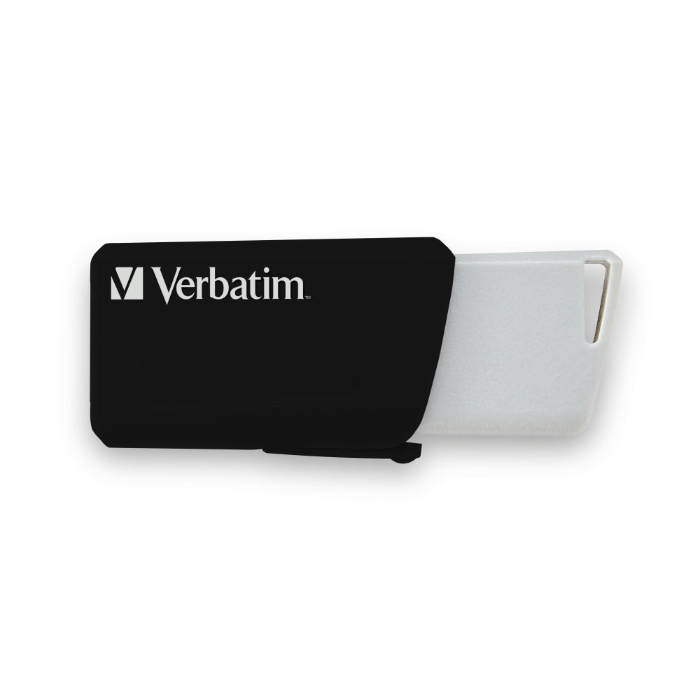 Verbatim 49307 USB Flash Drive – 32GB Store 'n' Click Black USB 3.2 Gen 1