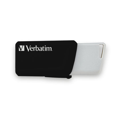 Verbatim 49307 USB Flash Drive – 32GB Store 'n' Click Black USB 3.2 Gen 1