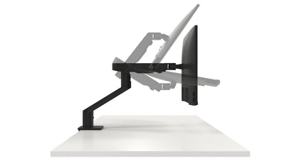 Dell MSA20 Monitor Mount Desk Stand 38" 10kg Height Adjustable Black