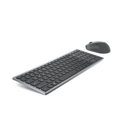 Dell KM7120W-GY-FR Wireless Keyboard Mouse Set – AZERTY French Grey Titanium