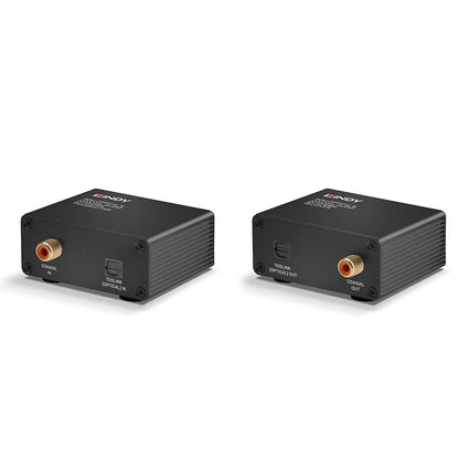 Lindy 70456 AV Extender – 150m Cat.6 TosLink & Coaxial Digital Audio