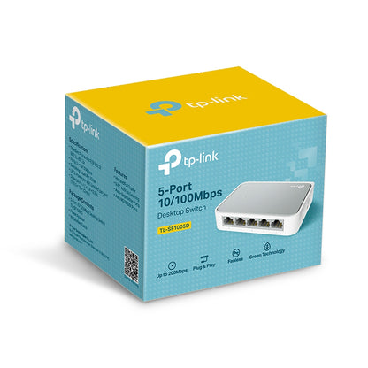 TP-Link TL-SF1005D 5-Port Unmanaged Fast Ethernet Network Switch