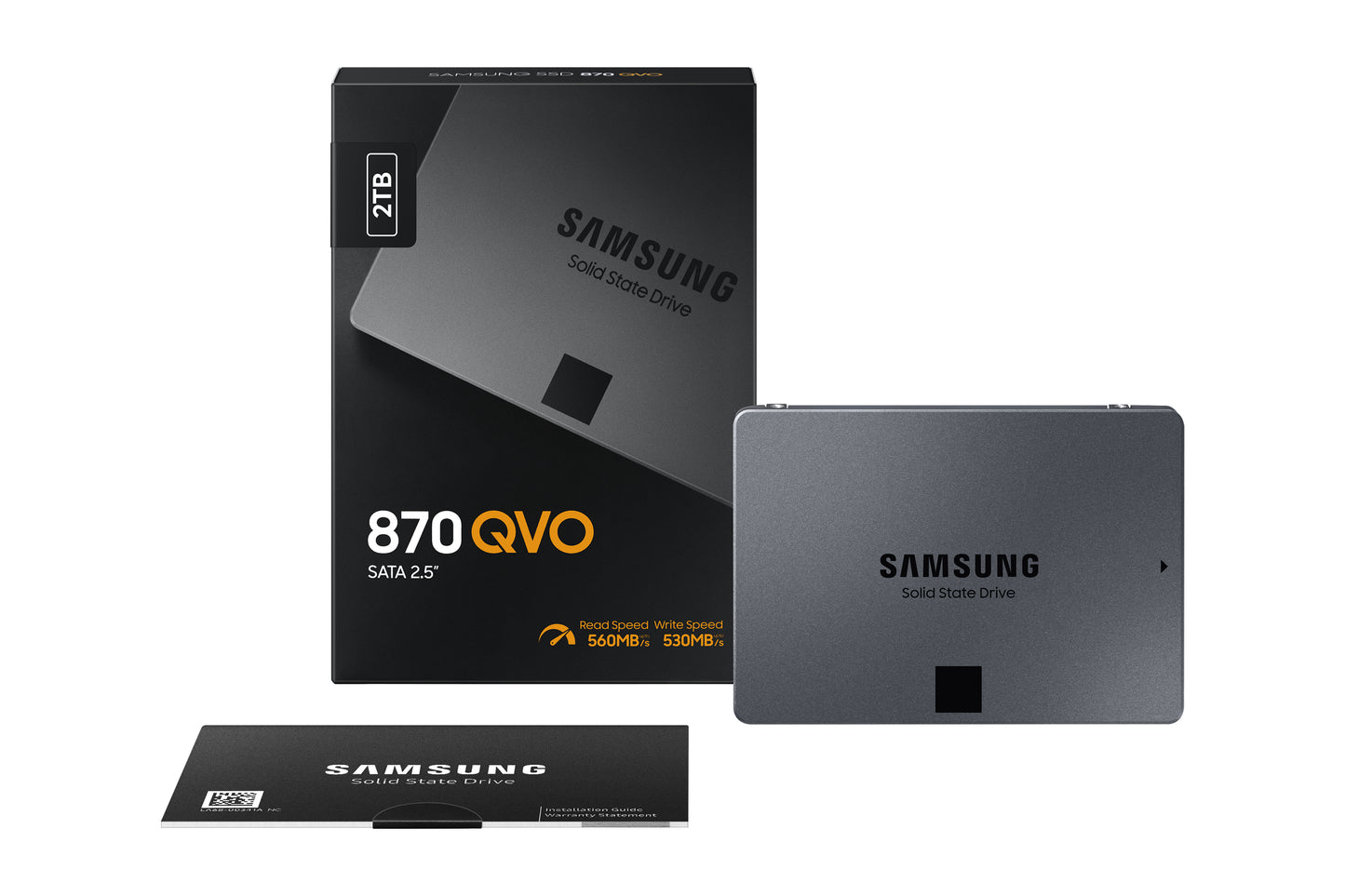 Samsung MZ-77Q2T0BW 2TB SSD – 2.5" SATA III V-NAND MLC 560MB/s