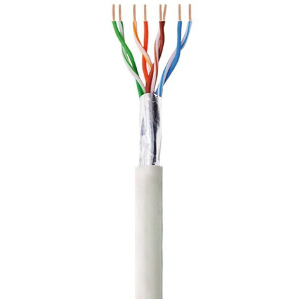 Techly ITP-C6F-FL Cat6 F/UTP Networking Cable – 305m Grey Copper Stranded PVC Jacket