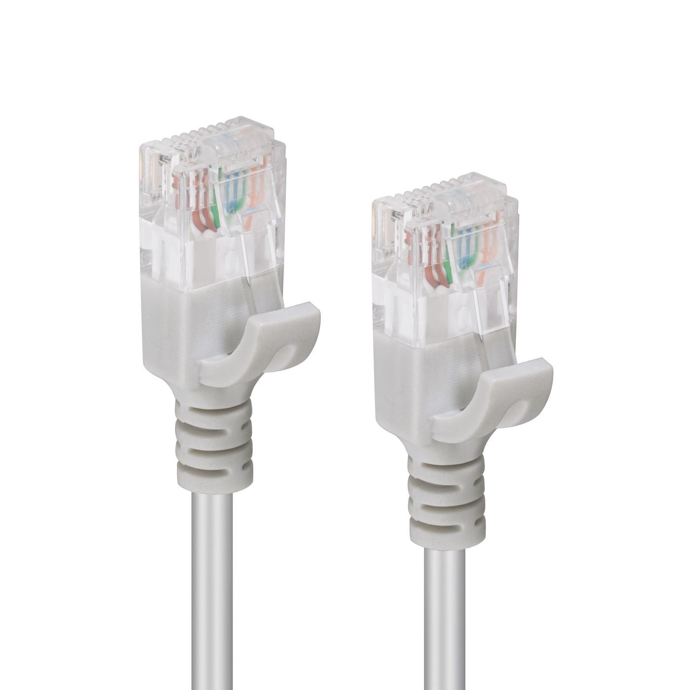 MicroConnect V-UTP615-SLIM Cat6 U/UTP Slim Network Cable 15m Grey RJ-45 10Gbps High-Speed