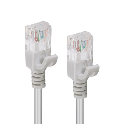 MicroConnect V-UTP615-SLIM Cat6 U/UTP Slim Network Cable 15m Grey RJ-45 10Gbps High-Speed