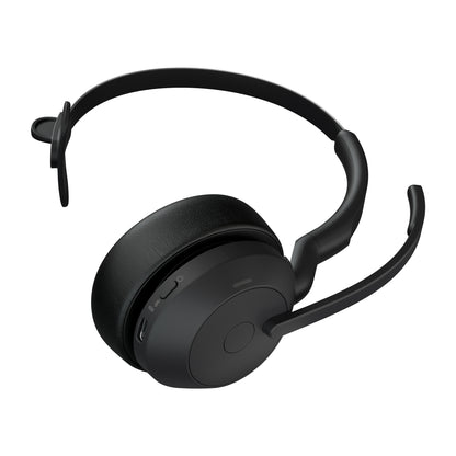 Jabra 25599-889-999 Evolve2 55 Link380a UC Mono Wireless Headset Black