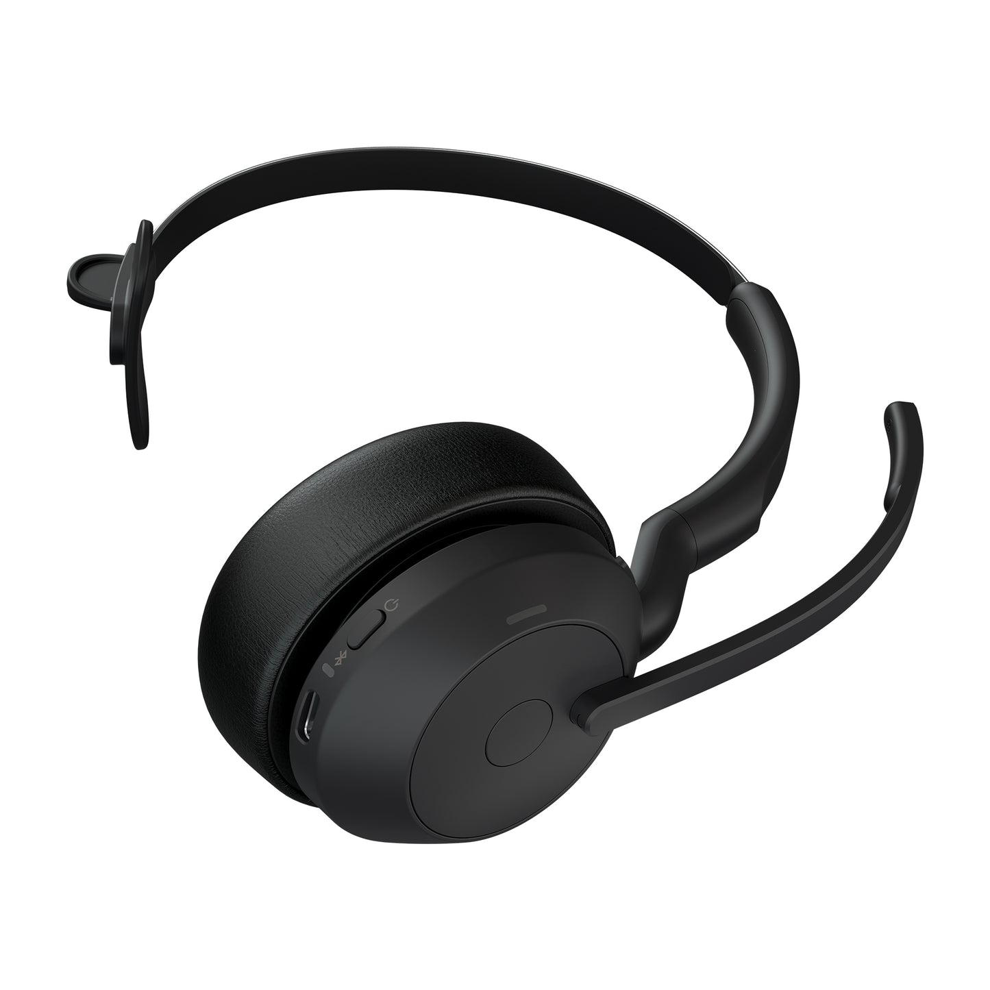 Jabra 25599-889-899 Evolve2 55 Link380c UC Mono Wireless Headset with ANC & Bluetooth
