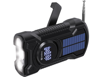 Sandberg 421-03 Survivor Radio All-in-1 5000 – Portable AM/FM, Bluetooth, 5000mAh