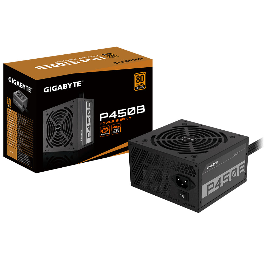 Gigabyte GP-P450B Power Supply Unit – 450W ATX 80 PLUS Bronze