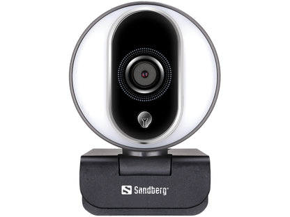 Sandberg 134-12 Streamer USB Webcam Pro – Full HD 1080p 60fps