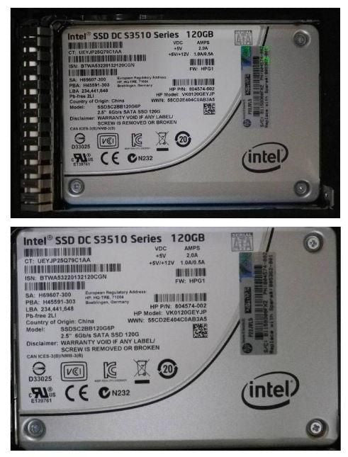 Hewlett Packard Enterprise 805362-001 Internal SSD – 120GB 2.5" SATA III 6Gb/s