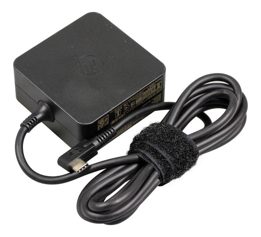 HP 828769-001 45W USB Type-C AC Adapter – Indoor Power Supply, Black