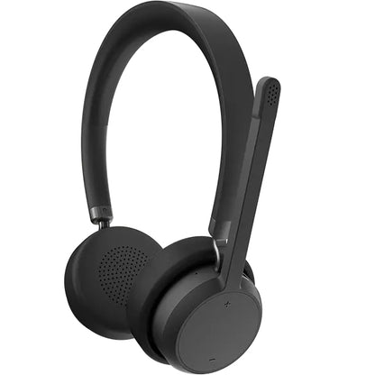 Lenovo 4XD1Q30302 Wireless Headset – Bluetooth, Binaural, Black
