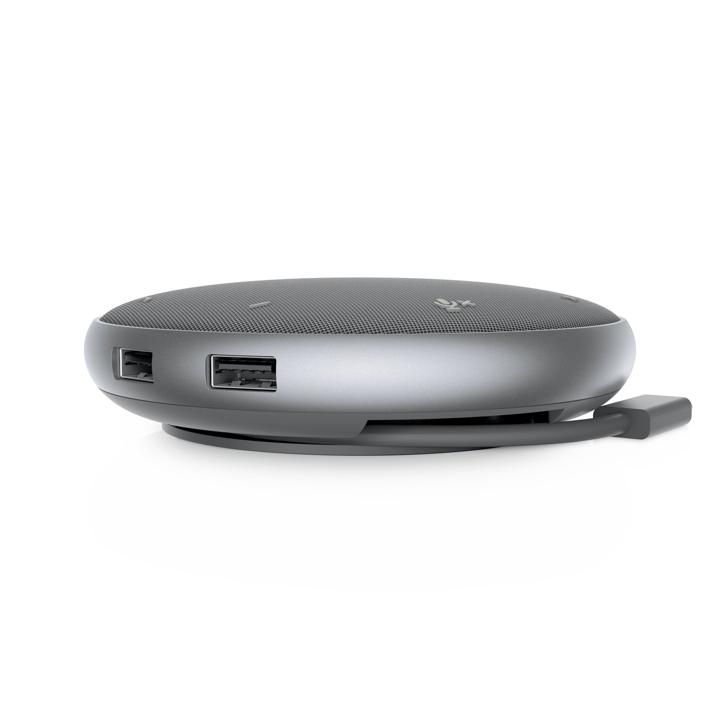 Dell DELL-MH3021P Meeting Room Speakerphone – Universal USB-C, HDMI, Silver