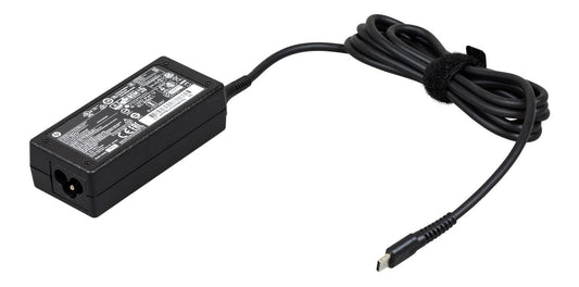 HP 844205-850 45W USB-C Power Adapter – Multi-Voltage, Refurbished, 100-240V Input
