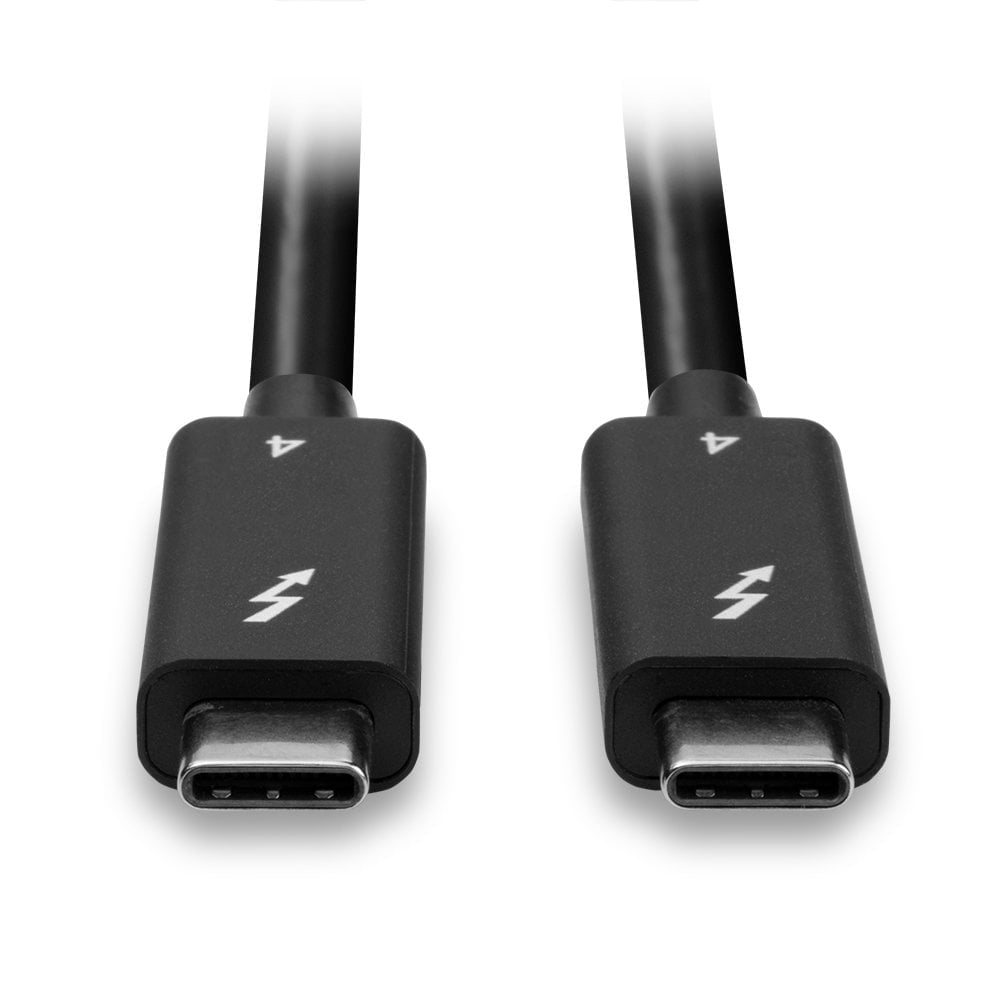 Lindy 31121 2m Thunderbolt 4 Cable – 40Gbps, Active, 100W Power Delivery, CE Certified