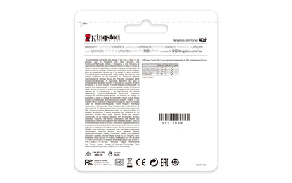 Kingston DT70/128GB USB Flash Drive – 128GB USB-C 3.2 Gen 1, Black