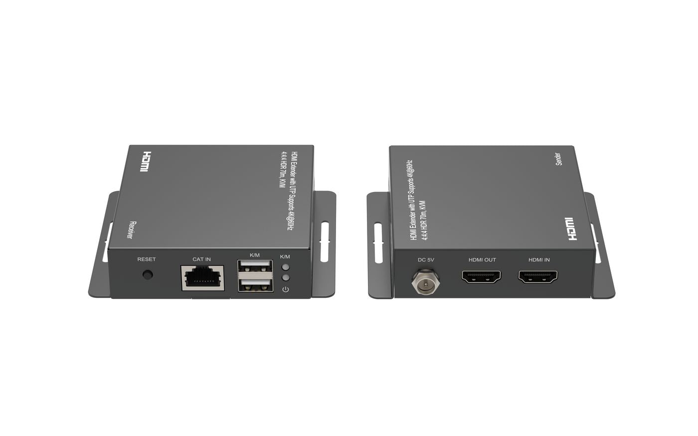 MicroConnect MC-HDMIKVMEXT-70M 4K HDMI KVM Extender – 70m HDR USB Control