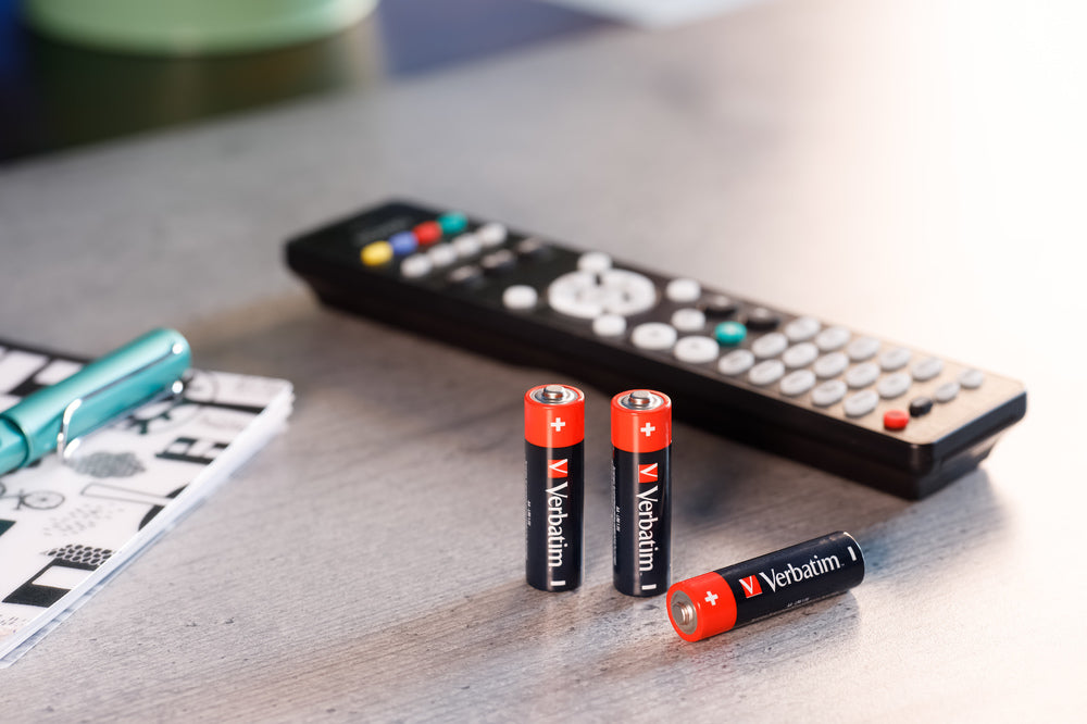 Verbatim 49503 AA Household Battery – 1.5V Alkaline 8-Pack