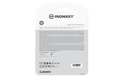Kingston IKVP50C/32GB 32GB USB-C IronKey Vault Privacy 50C AES-256 Encrypted Drive