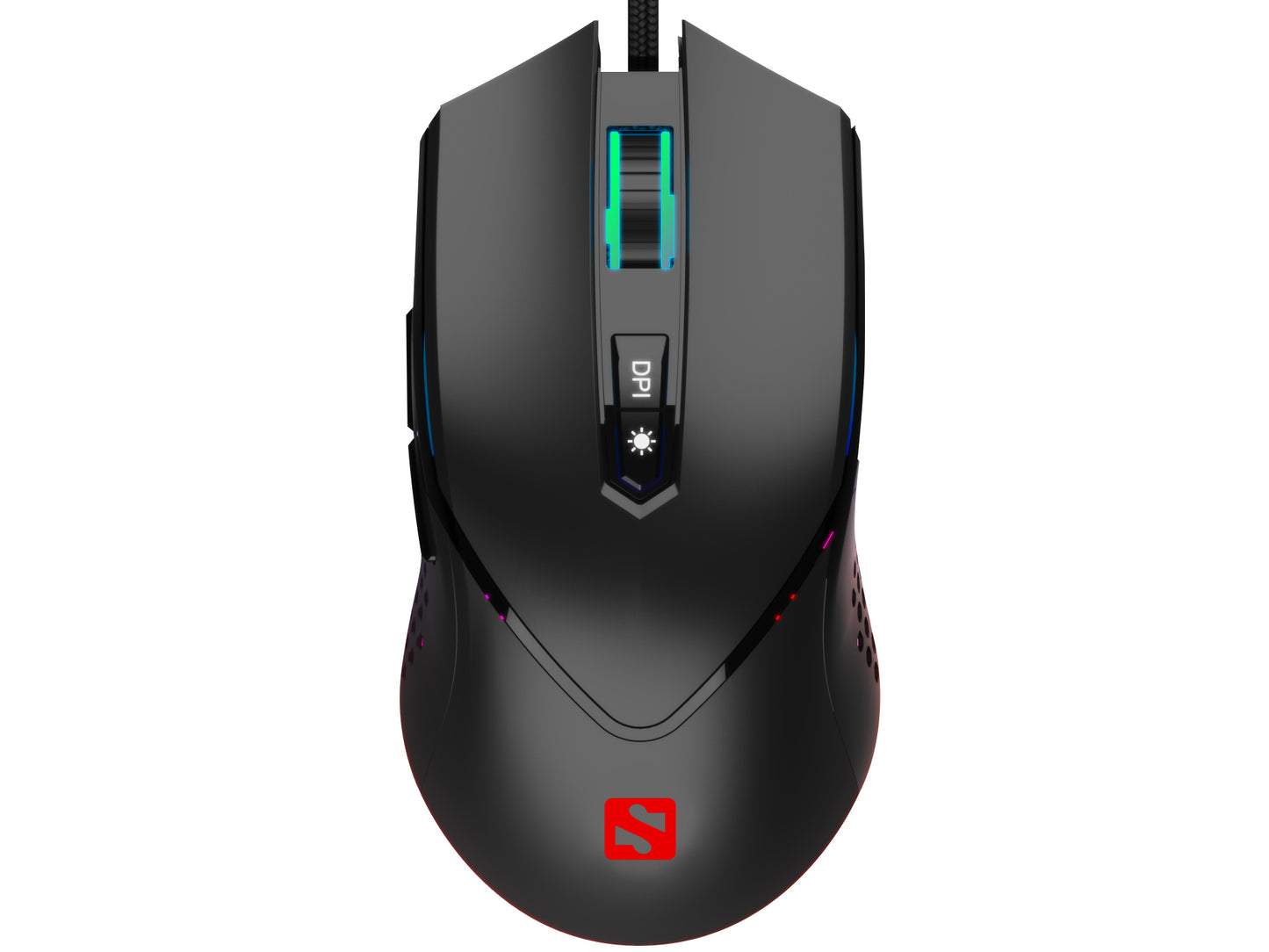 Sandberg 640-20 Azazinator Mouse – Gaming USB 6400 DPI 7-Button RGB