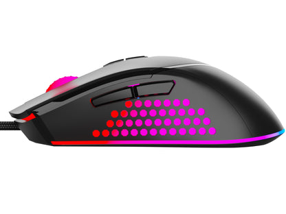 Sandberg 640-20 Azazinator Mouse – Gaming USB 6400 DPI 7-Button RGB