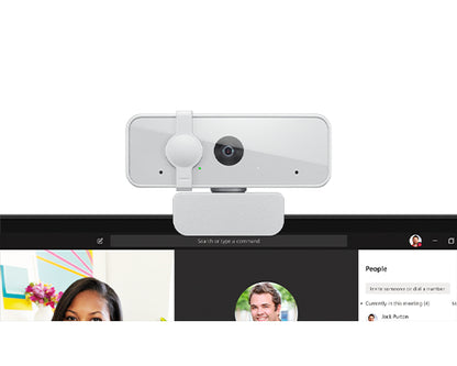 Lenovo GXC1E71383 Webcam – Full HD 2.8MP 1080p USB White Clip-On