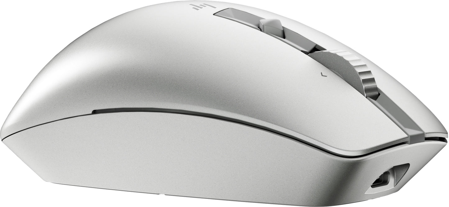 HP 1D0K9AA#ABB 930 Creator Wireless Mouse – 3000 DPI, 7 Programmable Buttons, Silver