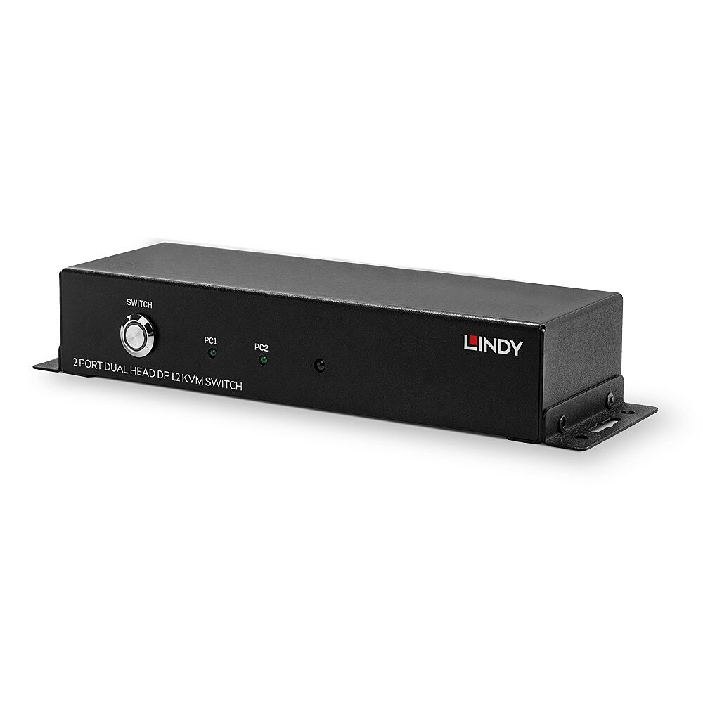 Lindy 39306 2 Port Dual Head DisplayPort 1.2 KVM Switch