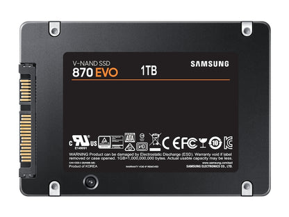 Samsung MZ-77E1T0B/EU-RFB 870 EVO 1TB 2.5" SATA III V-NAND SSD